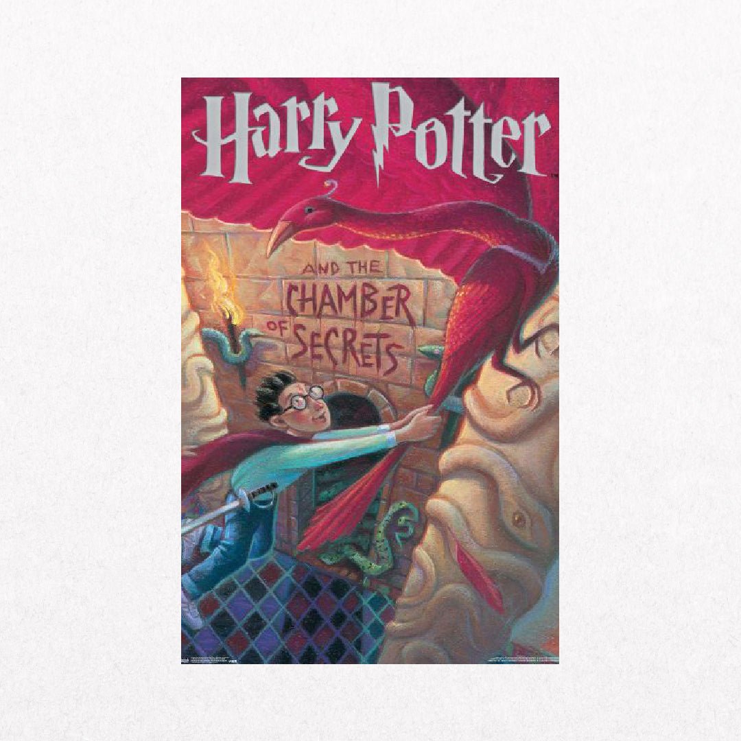 Harry Potter - Chamber of Secrets Book Cover - el cartel