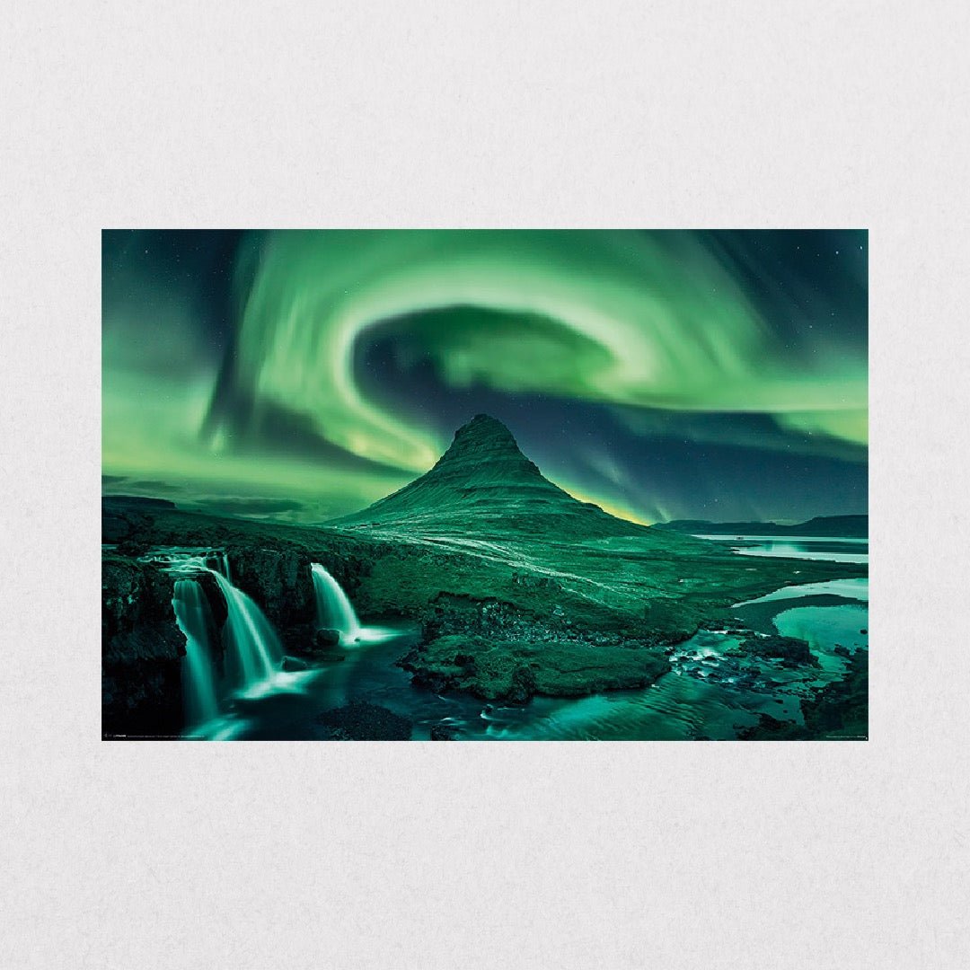 AuroraBorealis - Green - el cartel