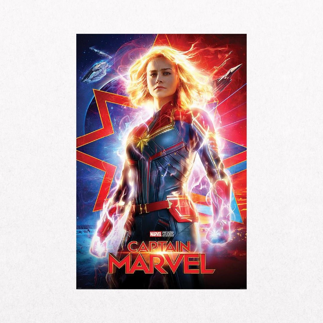 CaptainMarvel - Teaser - el cartel