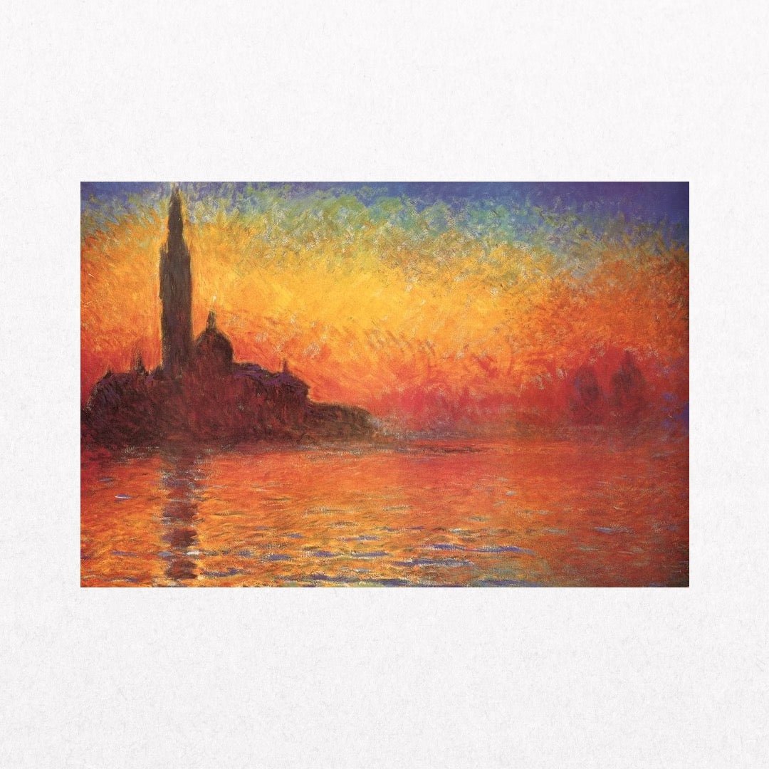 ClaudeMonet - DuskInVenice - el cartel