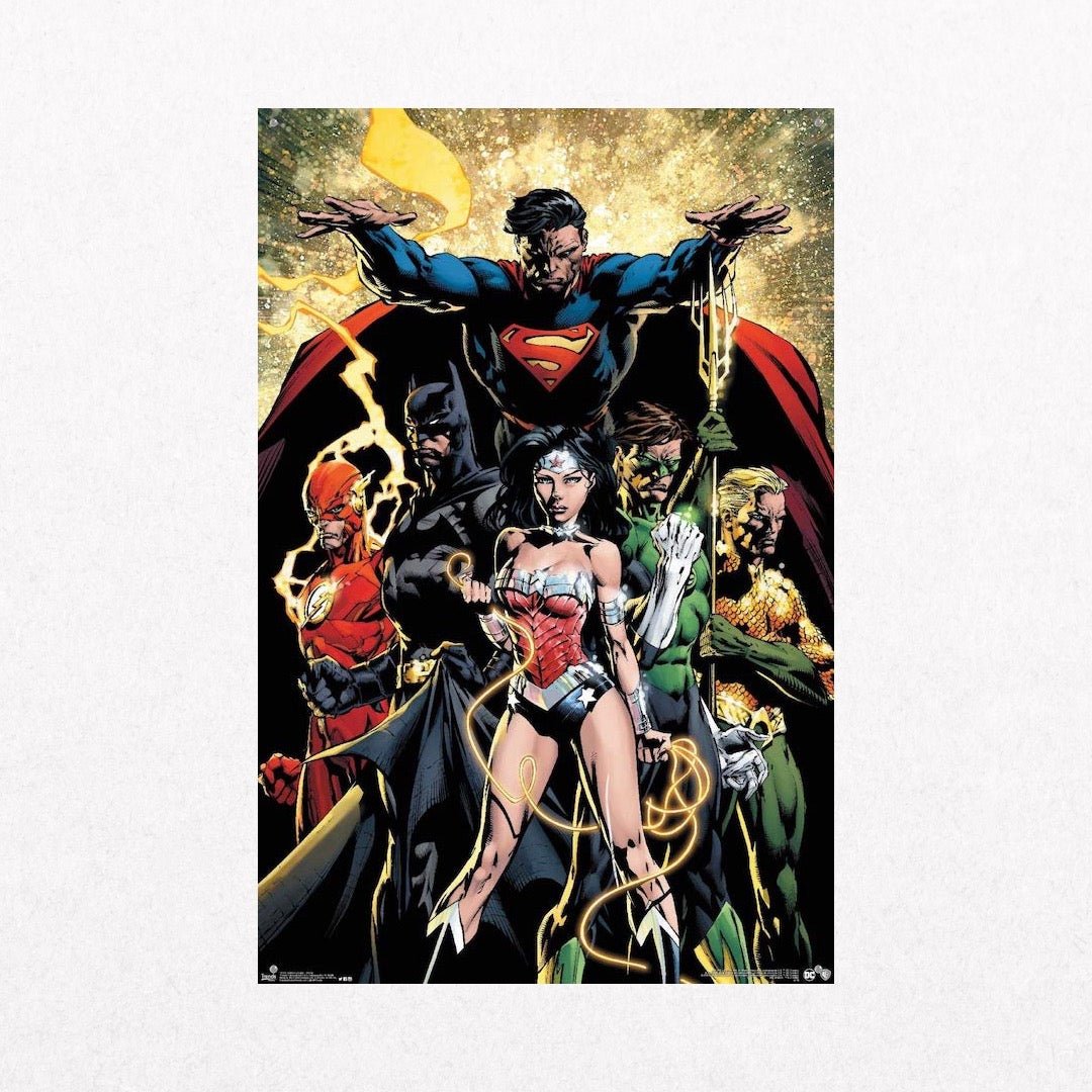 DCComics - JusticeLeagueRays - el cartel