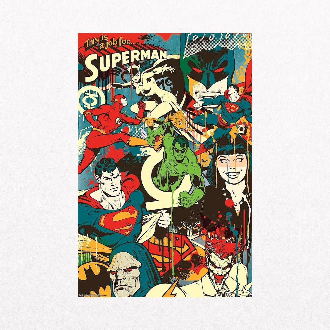 DCComics - Throwback - el cartel