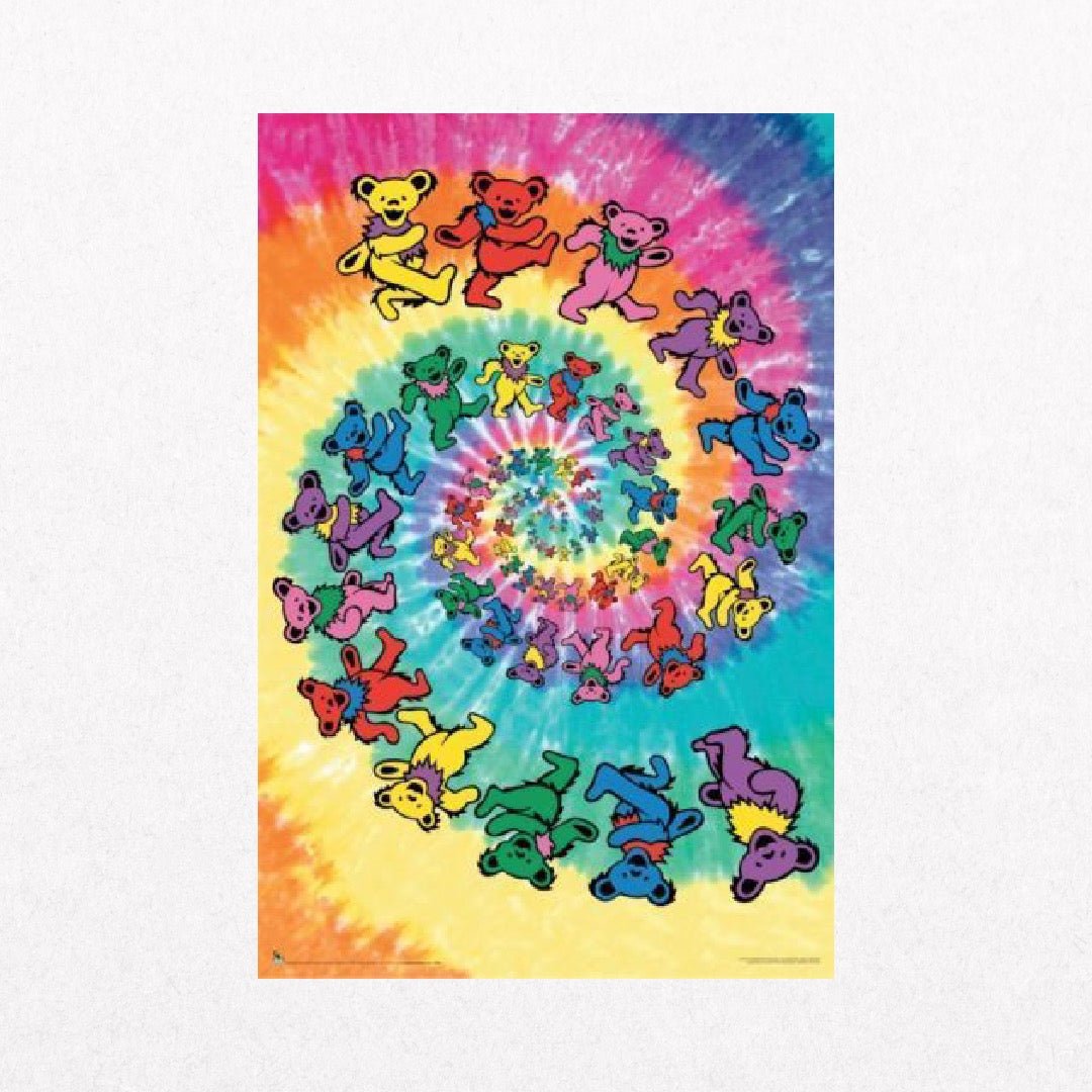 GratefulDead - SpiralBears - el cartel