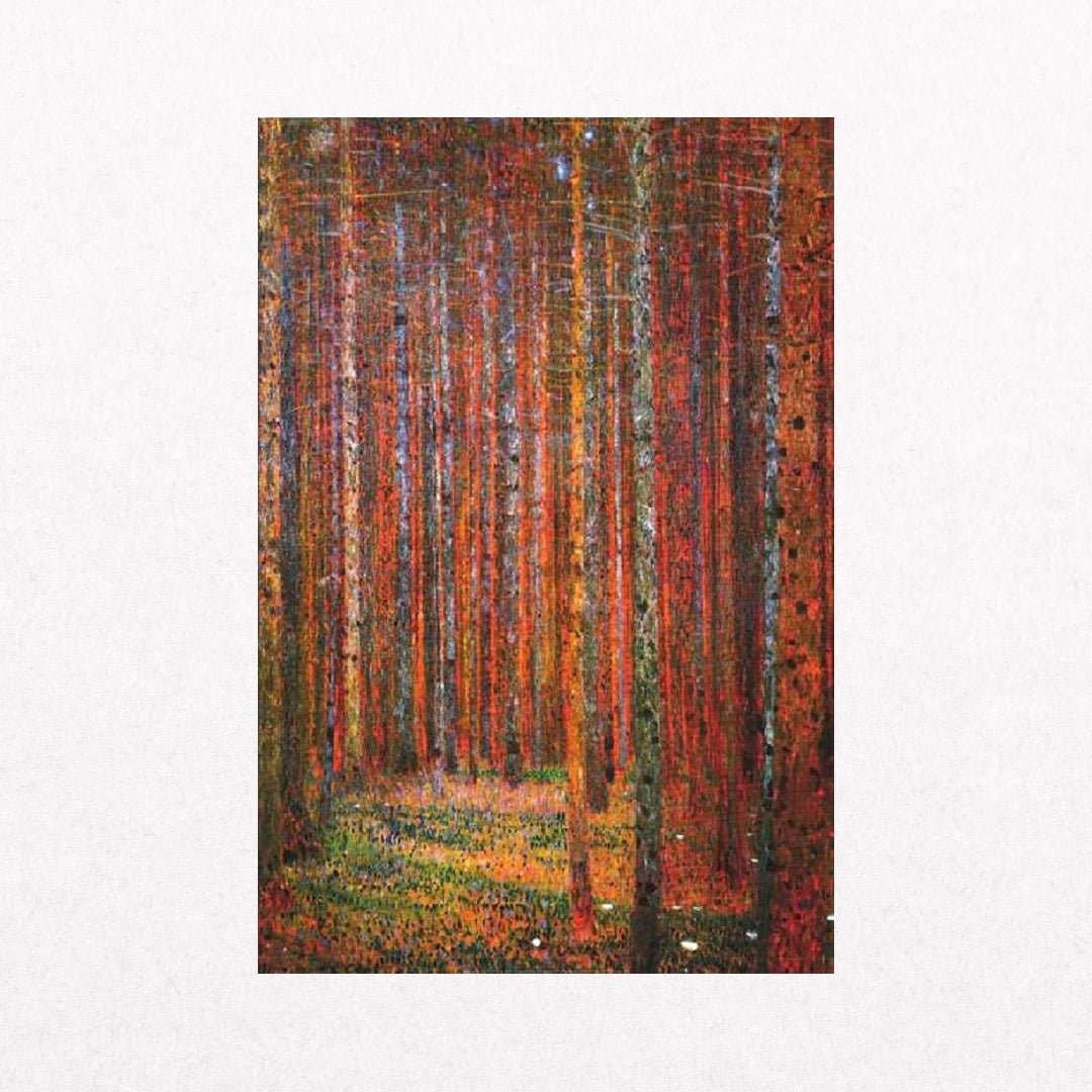 GustavKlimt - PineForest - el cartel