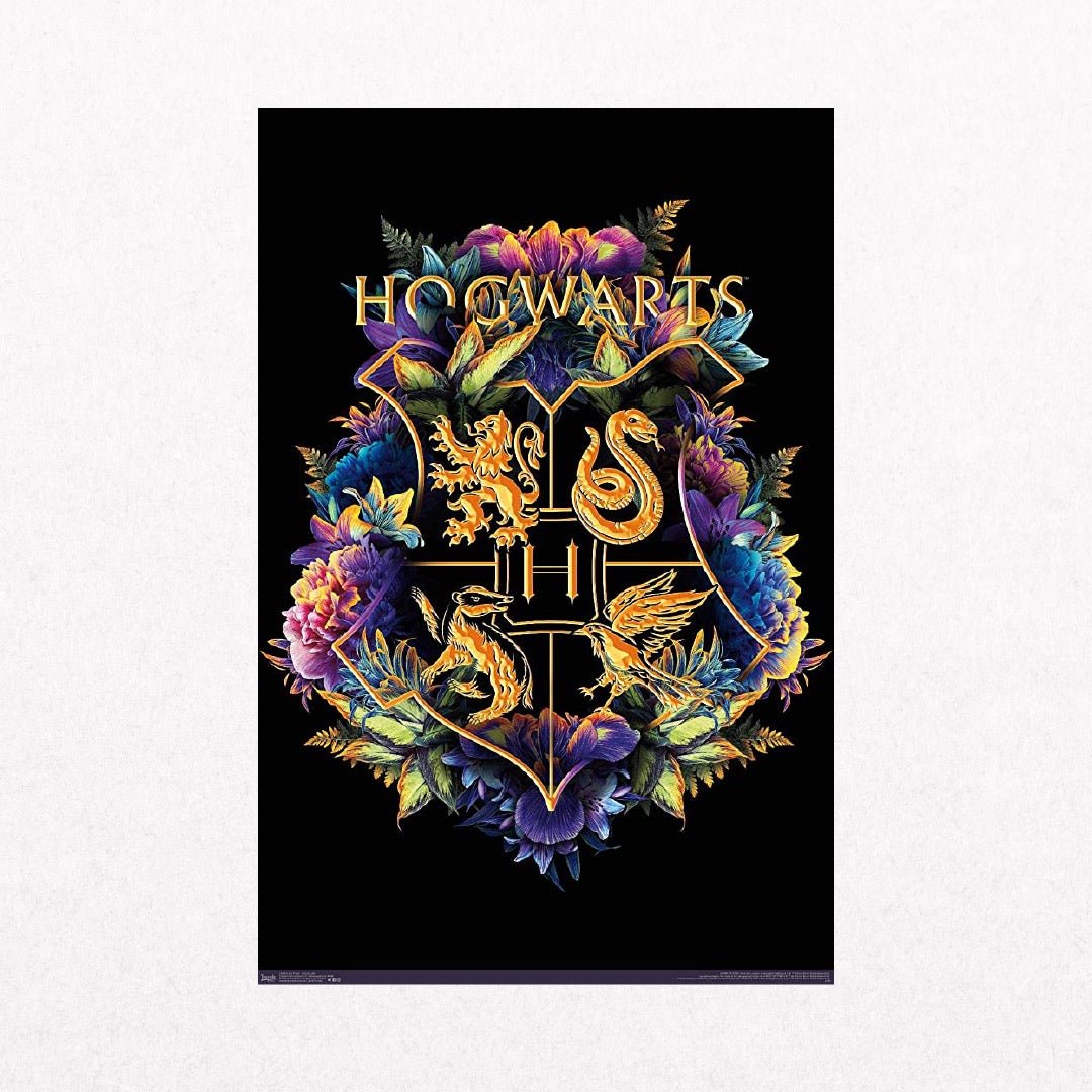 HarryPotter - FloralHogwarts - el cartel