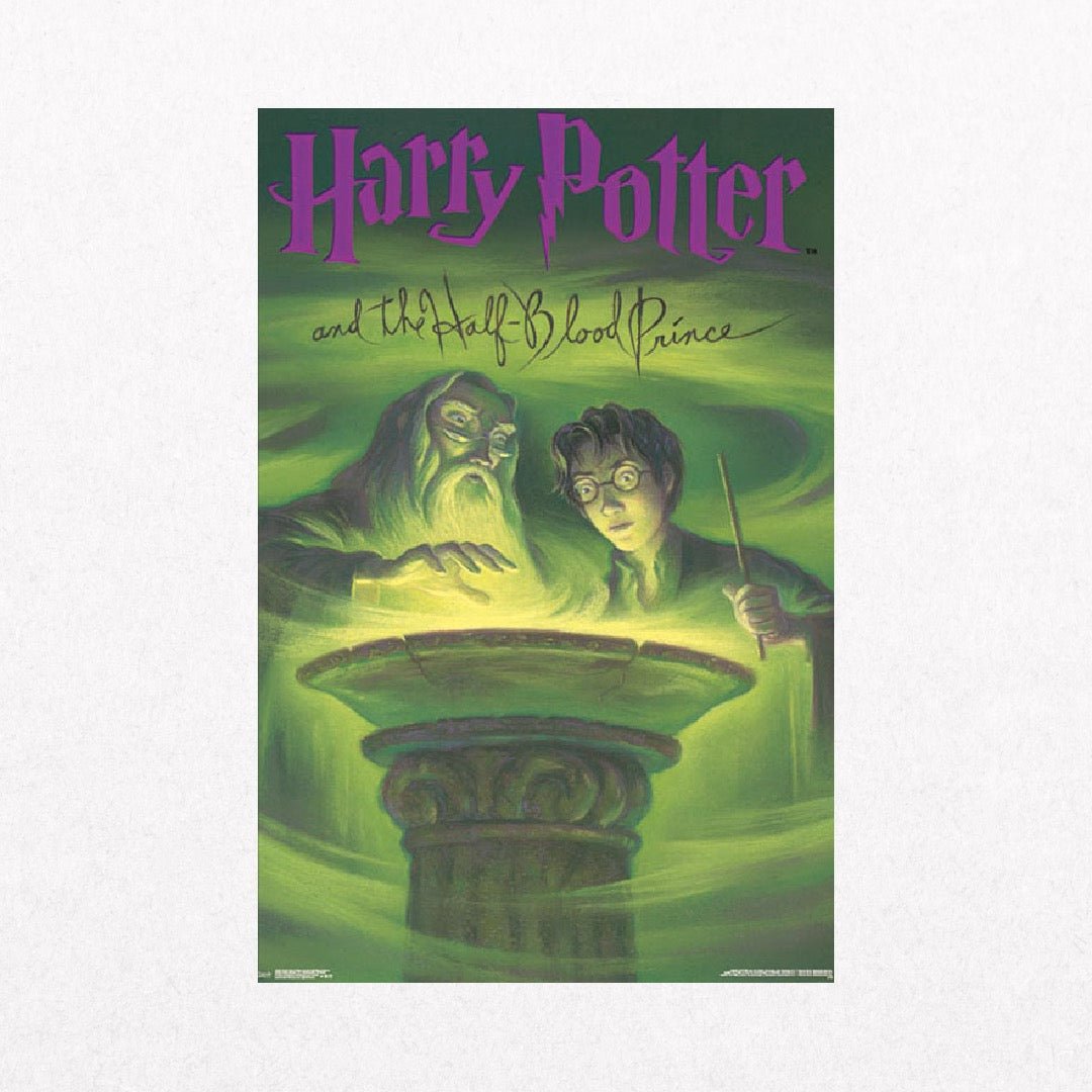 HarryPotter - HalfBloodPrinceBookCover - el cartel