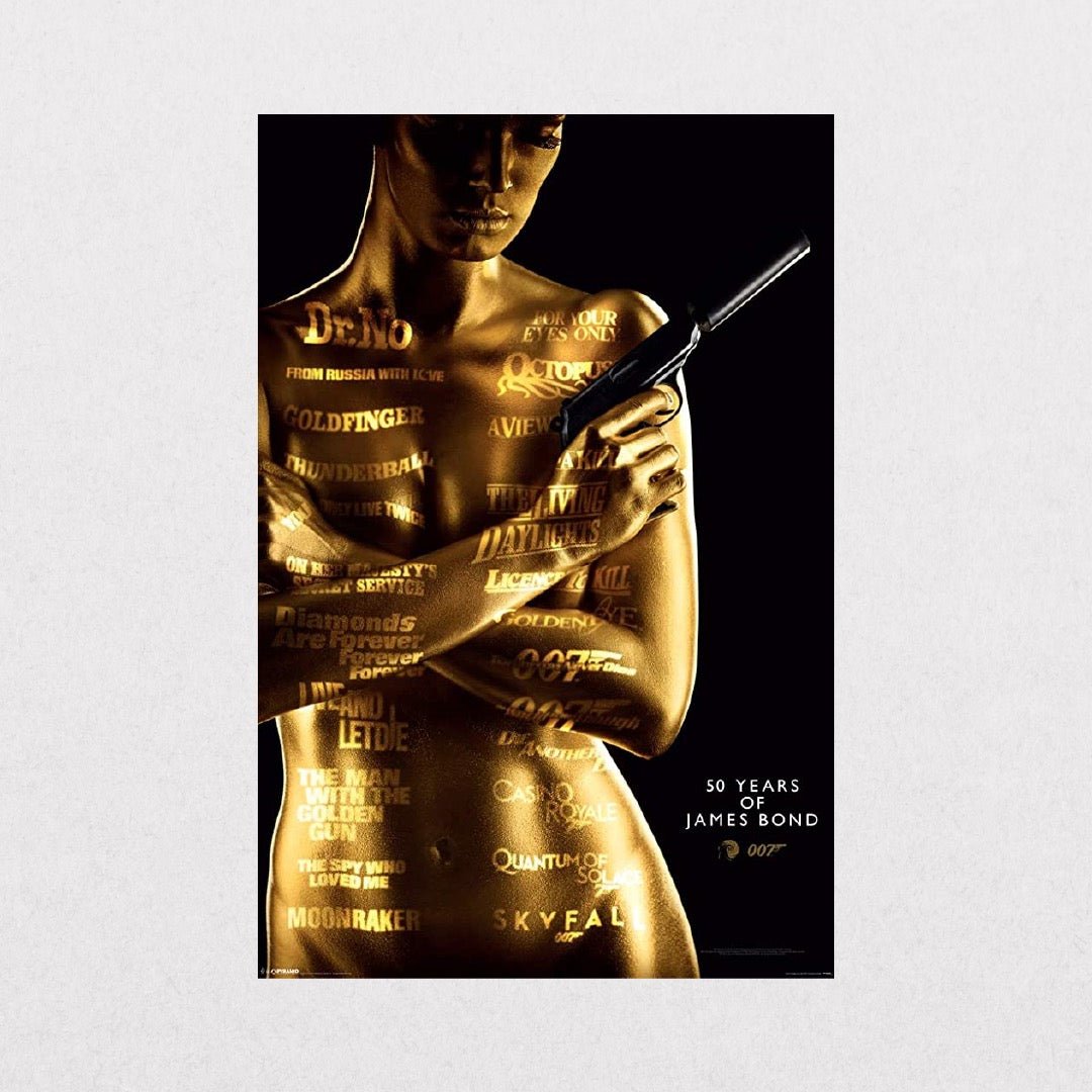 JamesBond - 50thAnniversary - el cartel
