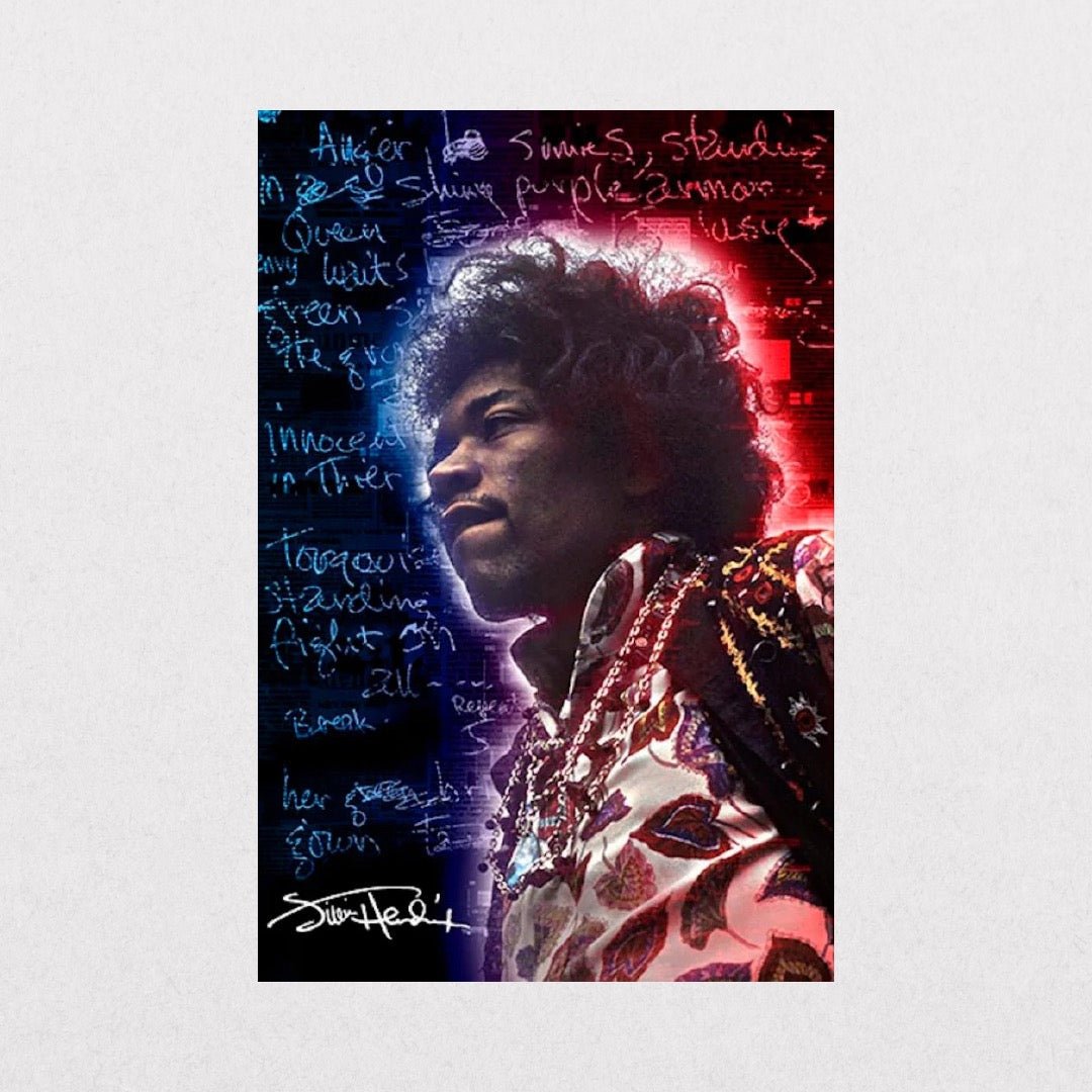 JimiHendrix - Halo - el cartel