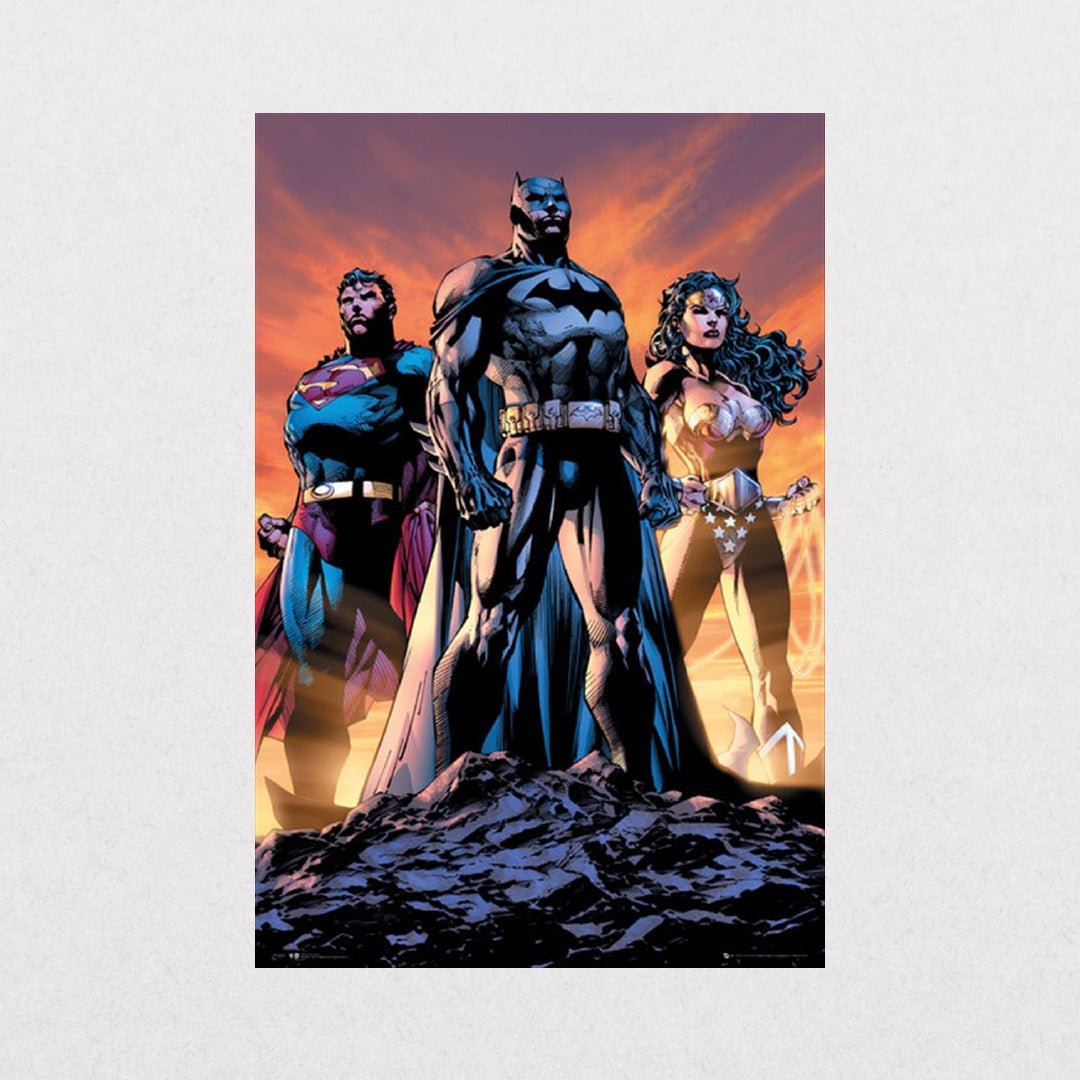 JusticeLeague - Trio - el cartel
