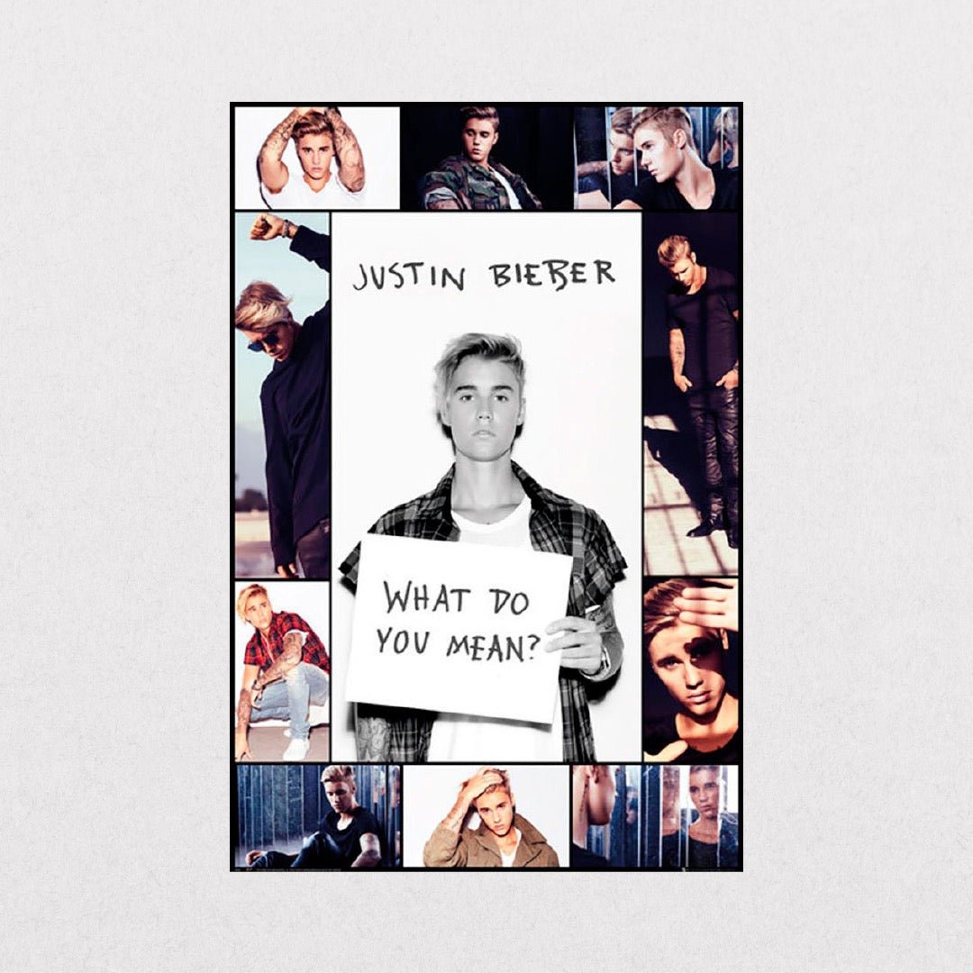 JustinBieber - WhatDoYouMean - el cartel
