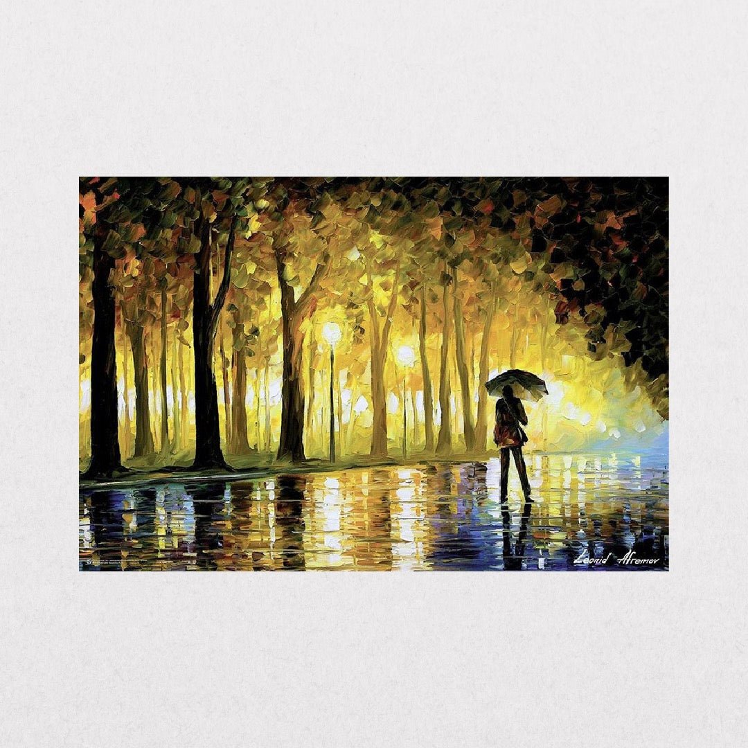LeonidAfremov - BewitchedPark - el cartel