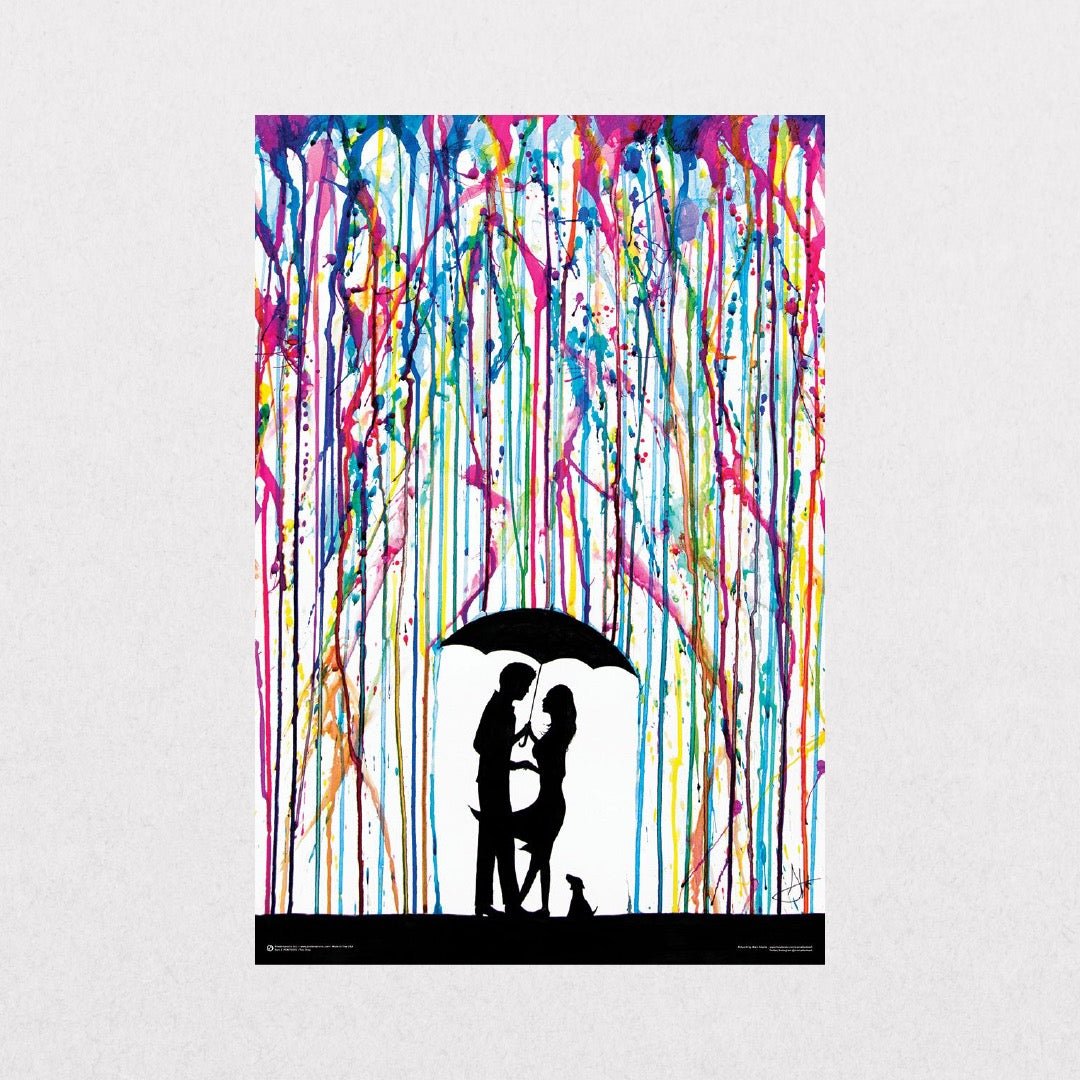 MarcAllante - RainingColour - el cartel