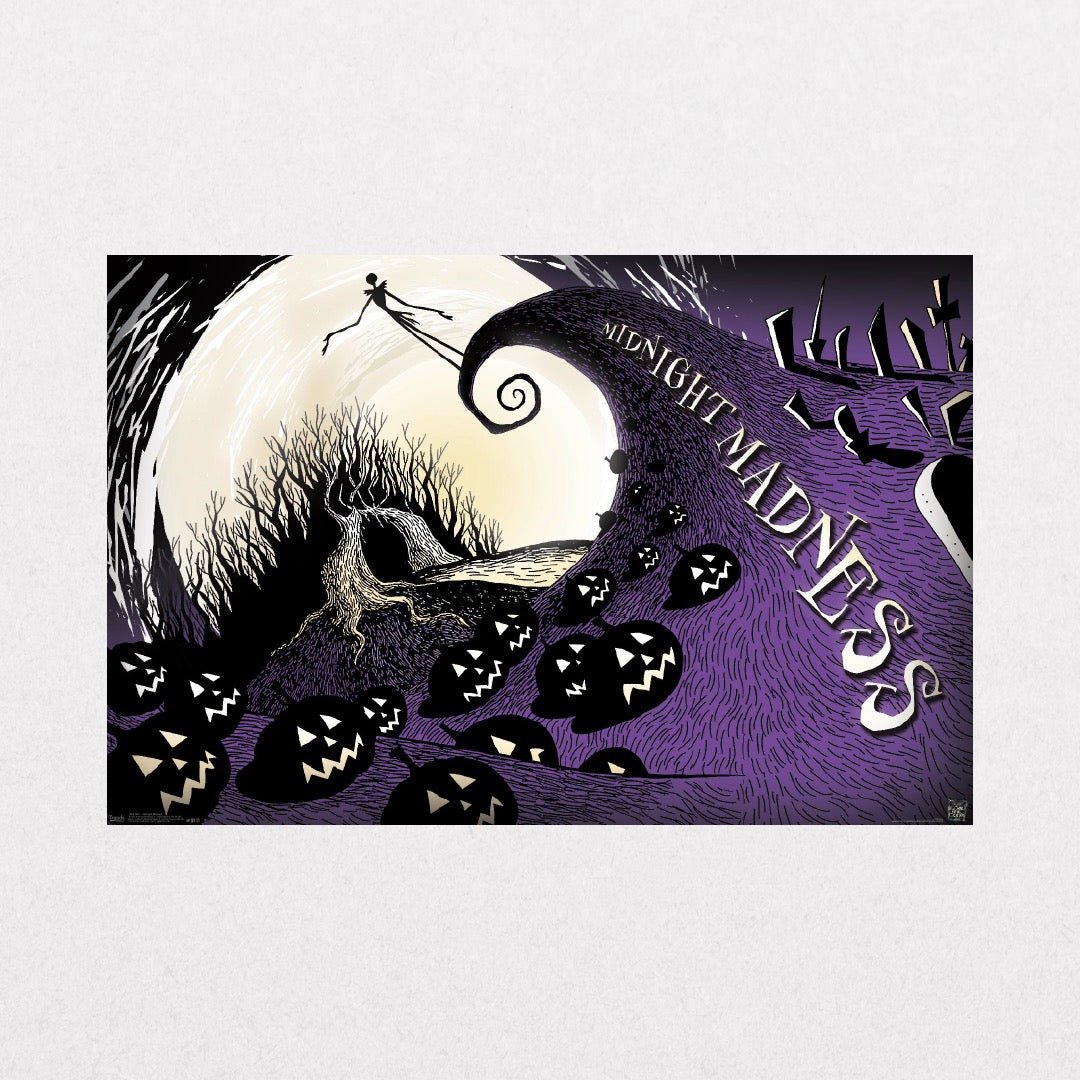 NightmareBeforeChristmas - MidnightMadness - el cartel