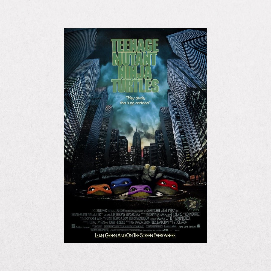 NinjaTurtles - KeyArt1990 - el cartel
