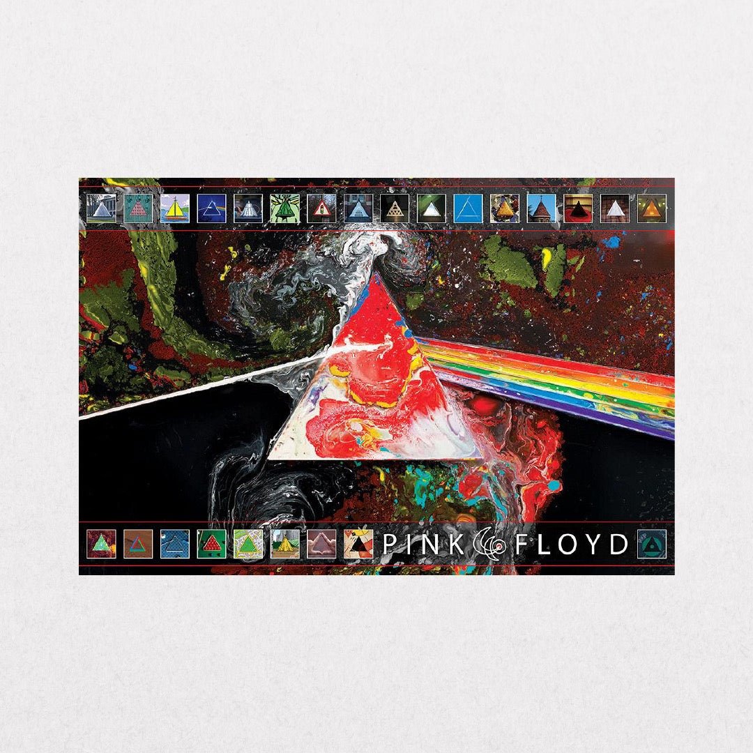 PinkFloyd - DarkSide40thAnniversary - el cartel