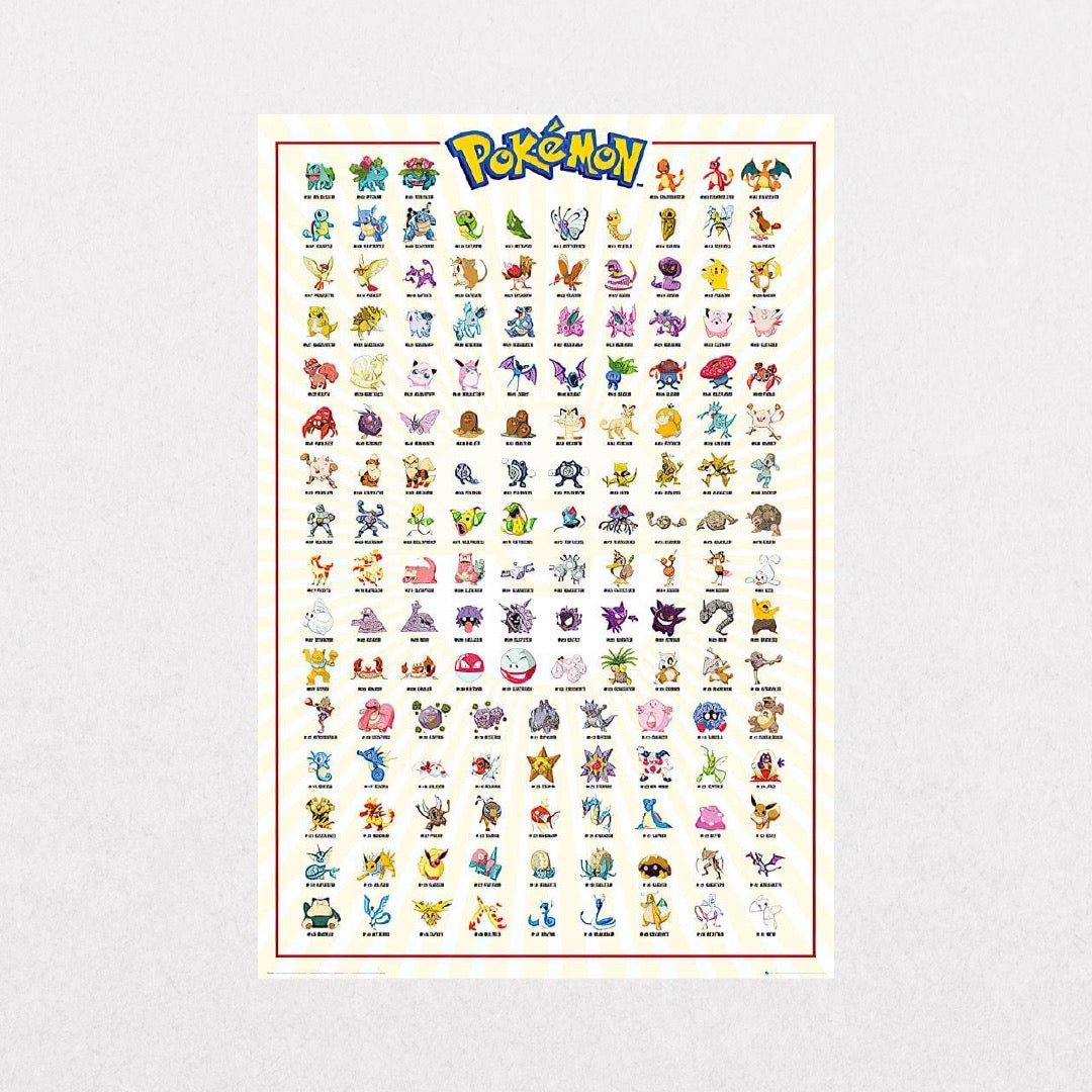 Pokemon - ClassicCharacters - el cartel
