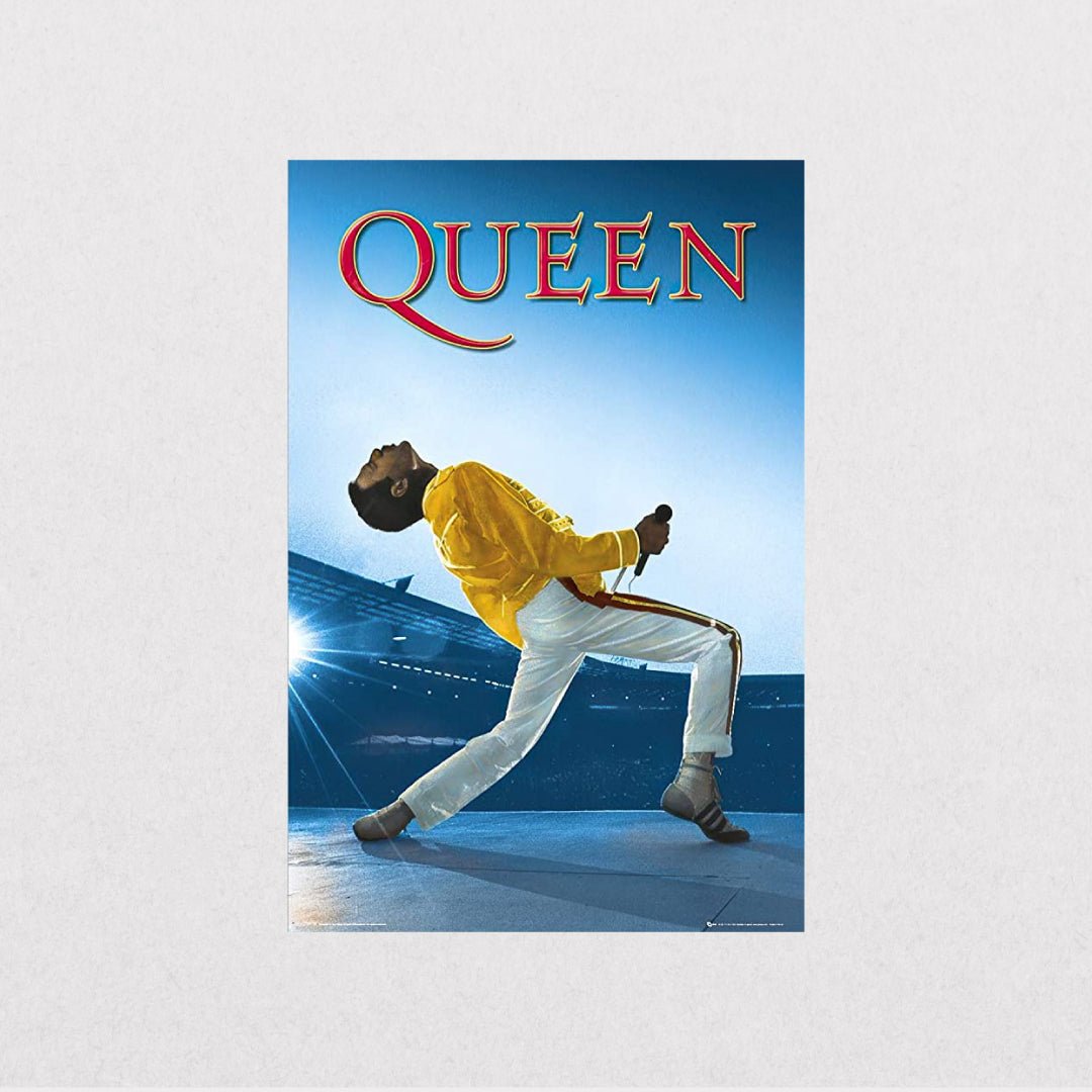 Queen - Freddie Mercury at Wembley 1986 - El Cartel