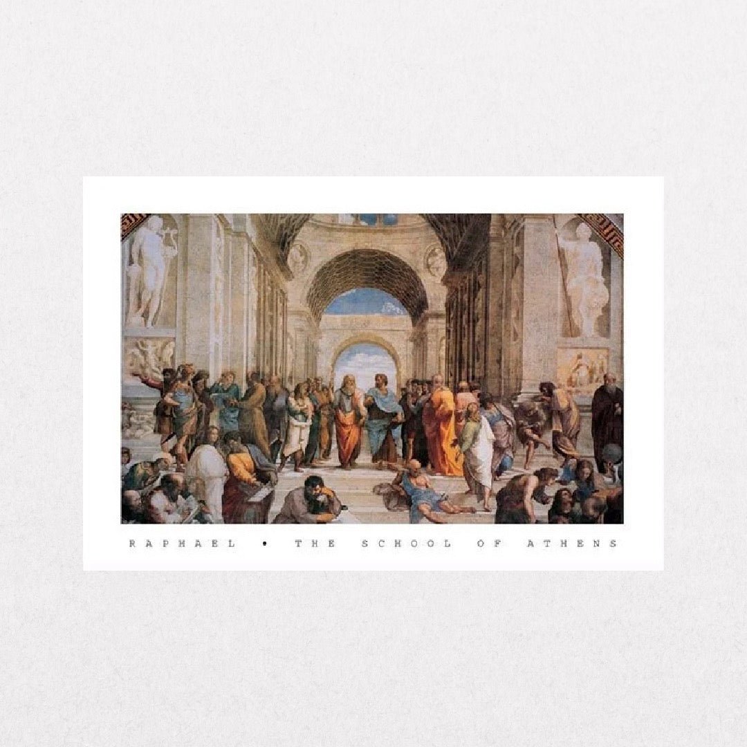 Raphael - SchoolofAthens - el cartel