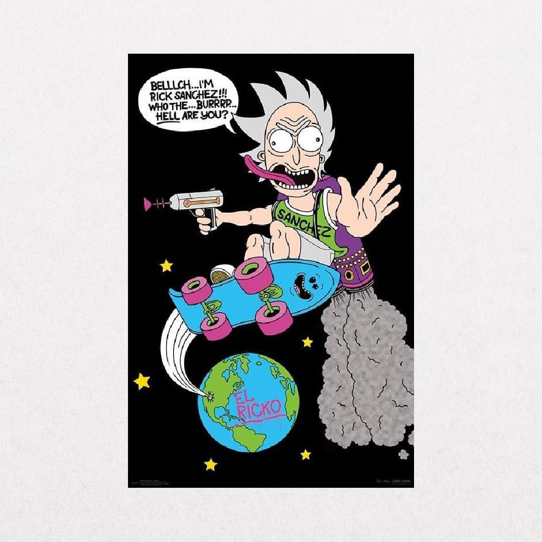 RickandMorty - ElRicko - el cartel