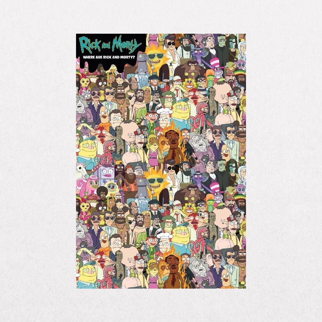 RickandMorty - Where'sRickandMorty - el cartel