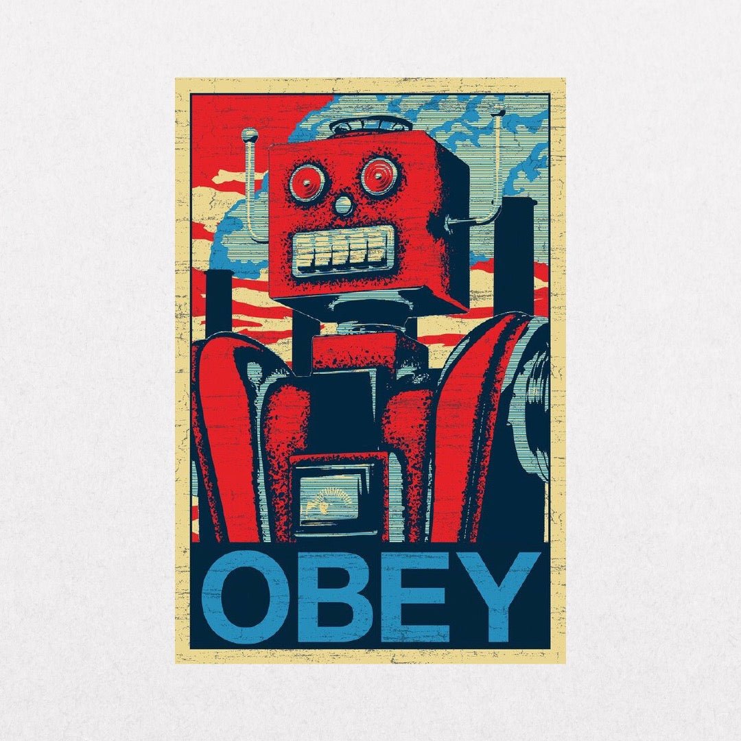 Robot - ObeyPropaganda - el cartel