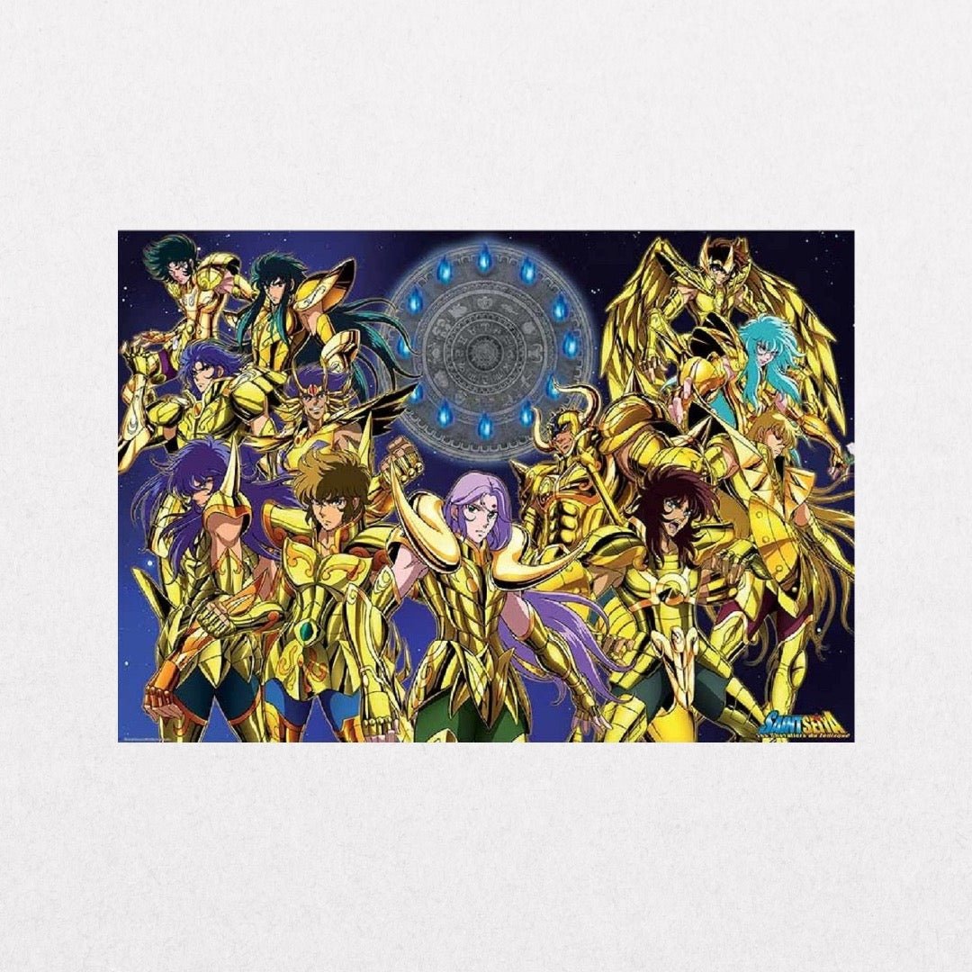 SaintSeiya - GoldSaints - el cartel