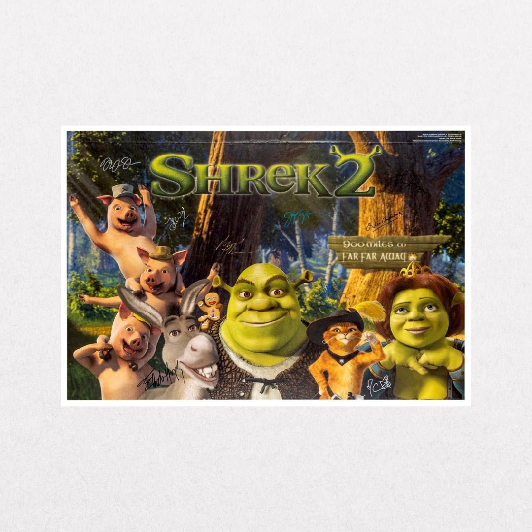 Shrek2 - SignedbyCast - el cartel