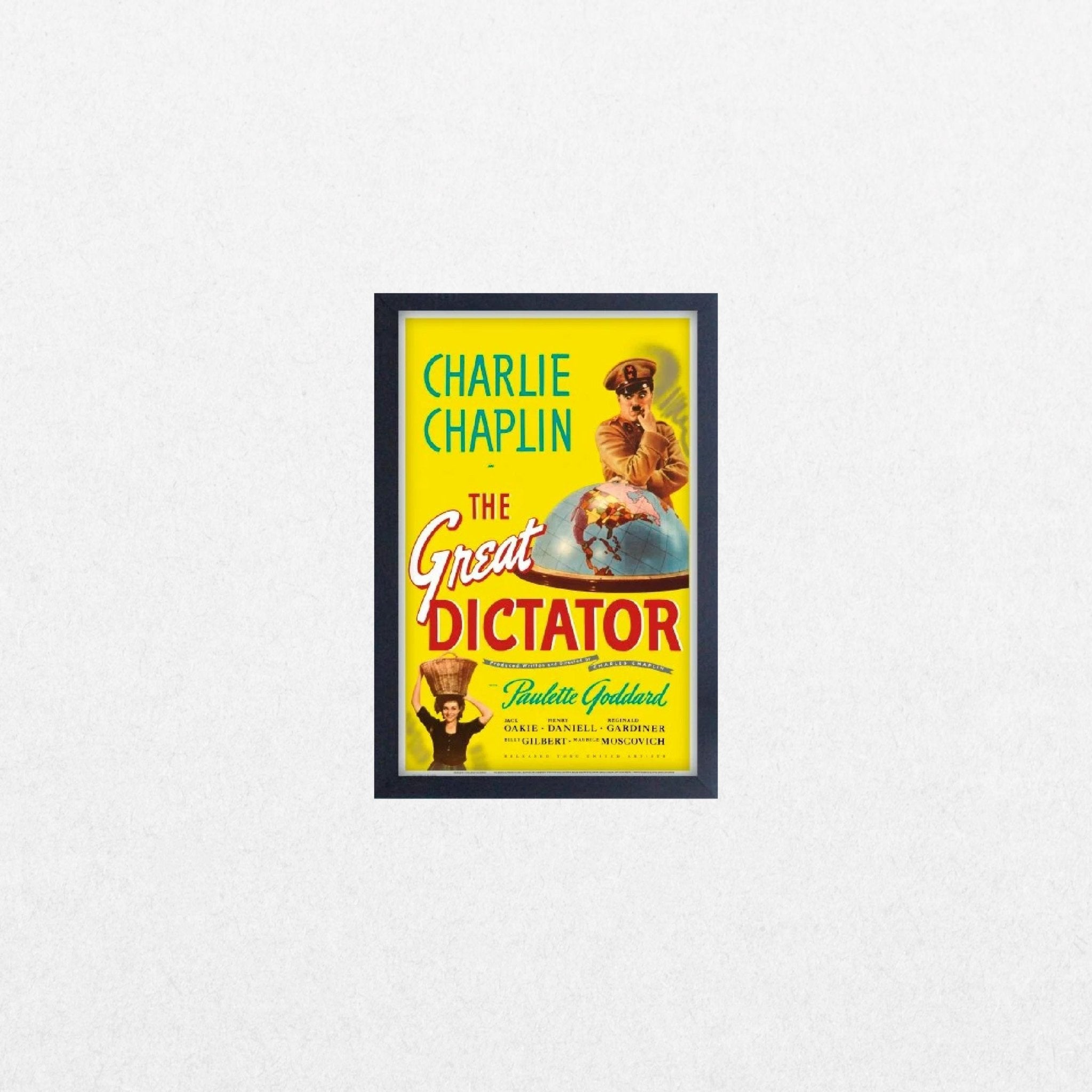 Charlie Chaplin - Great Dictator - El Cartel