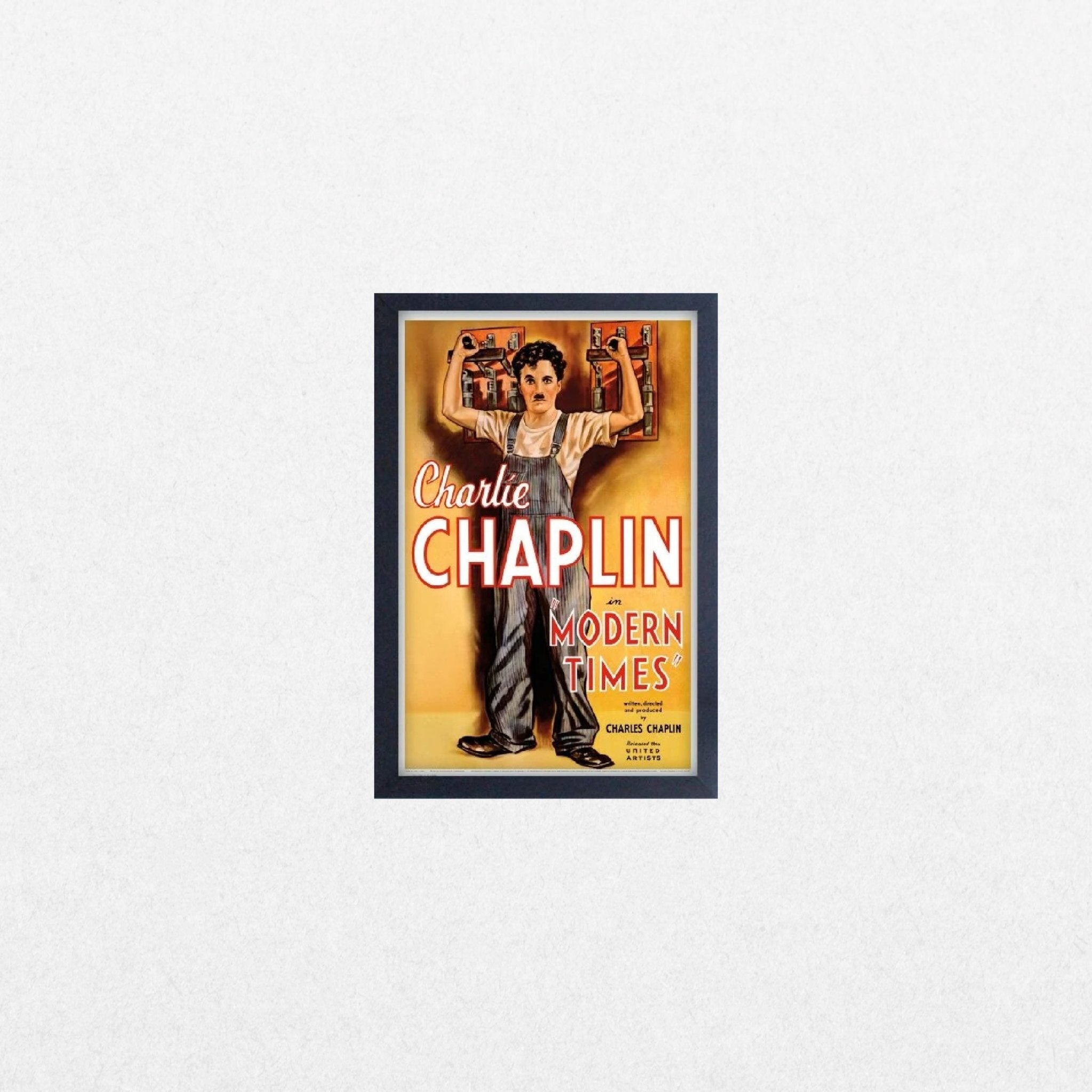Charlie Chaplin - Modem Times - El Cartel