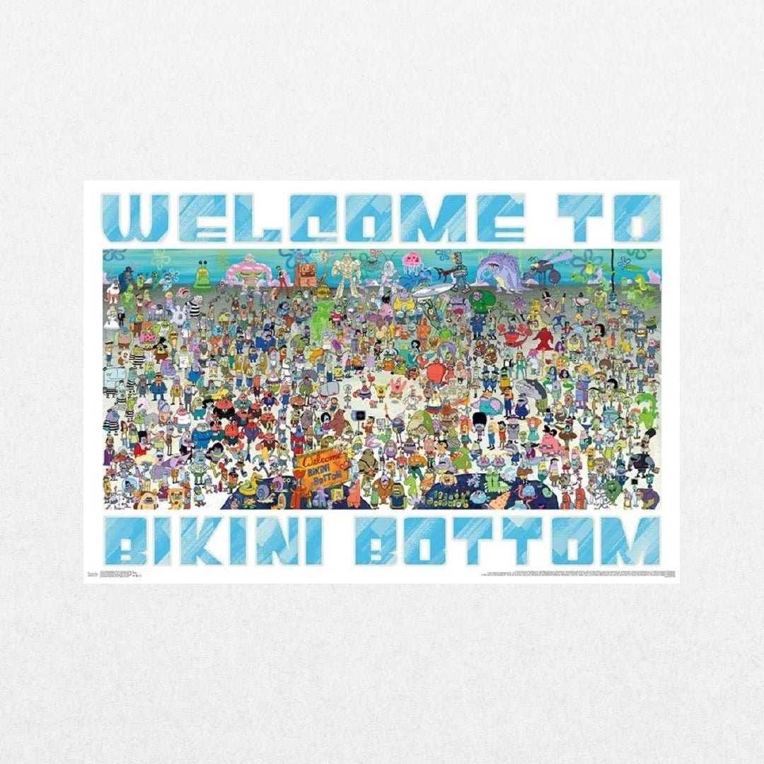 SpongeBob - WelcometoBikiniBottom - el cartel