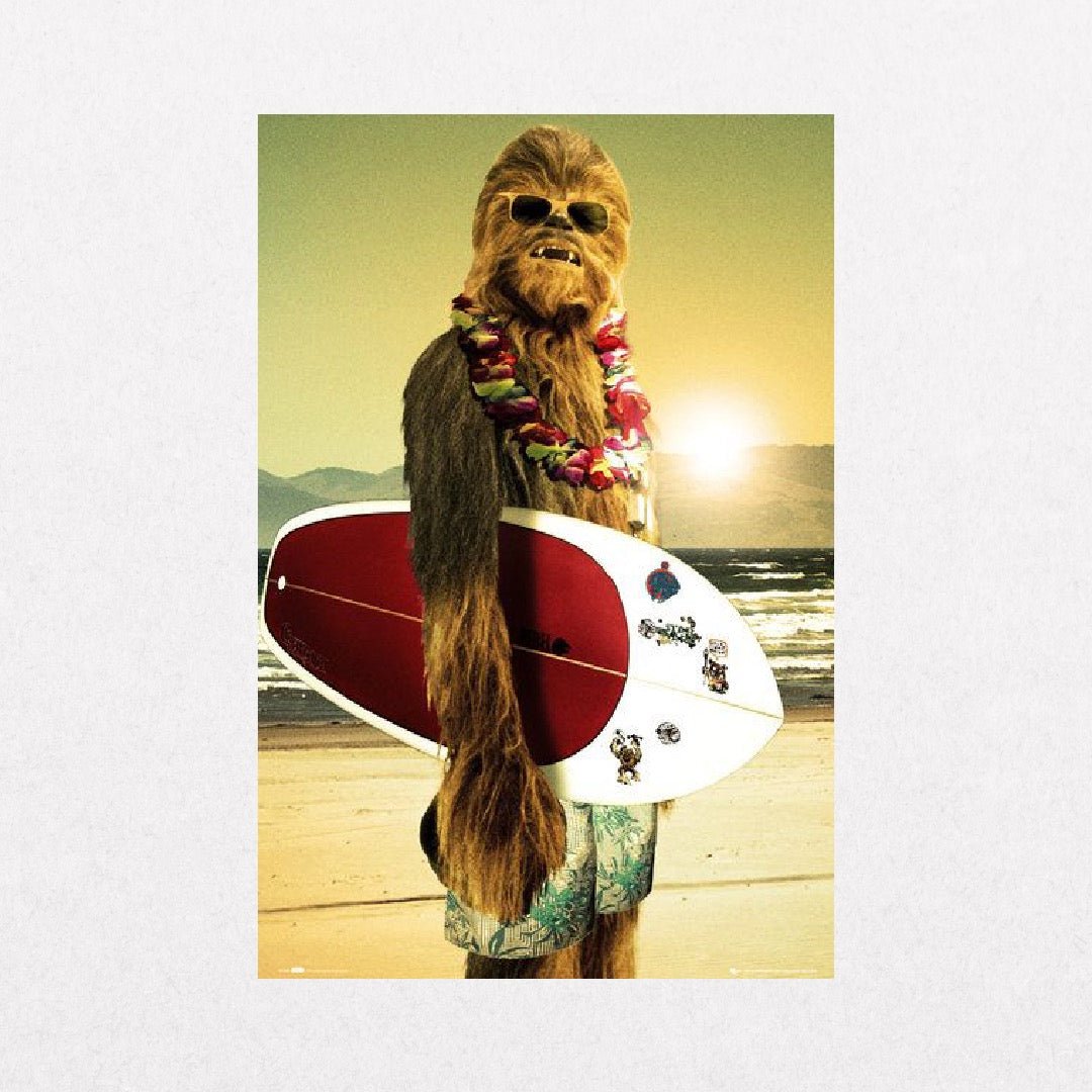 Star Wars - Chewbacca Surfboard - el cartel