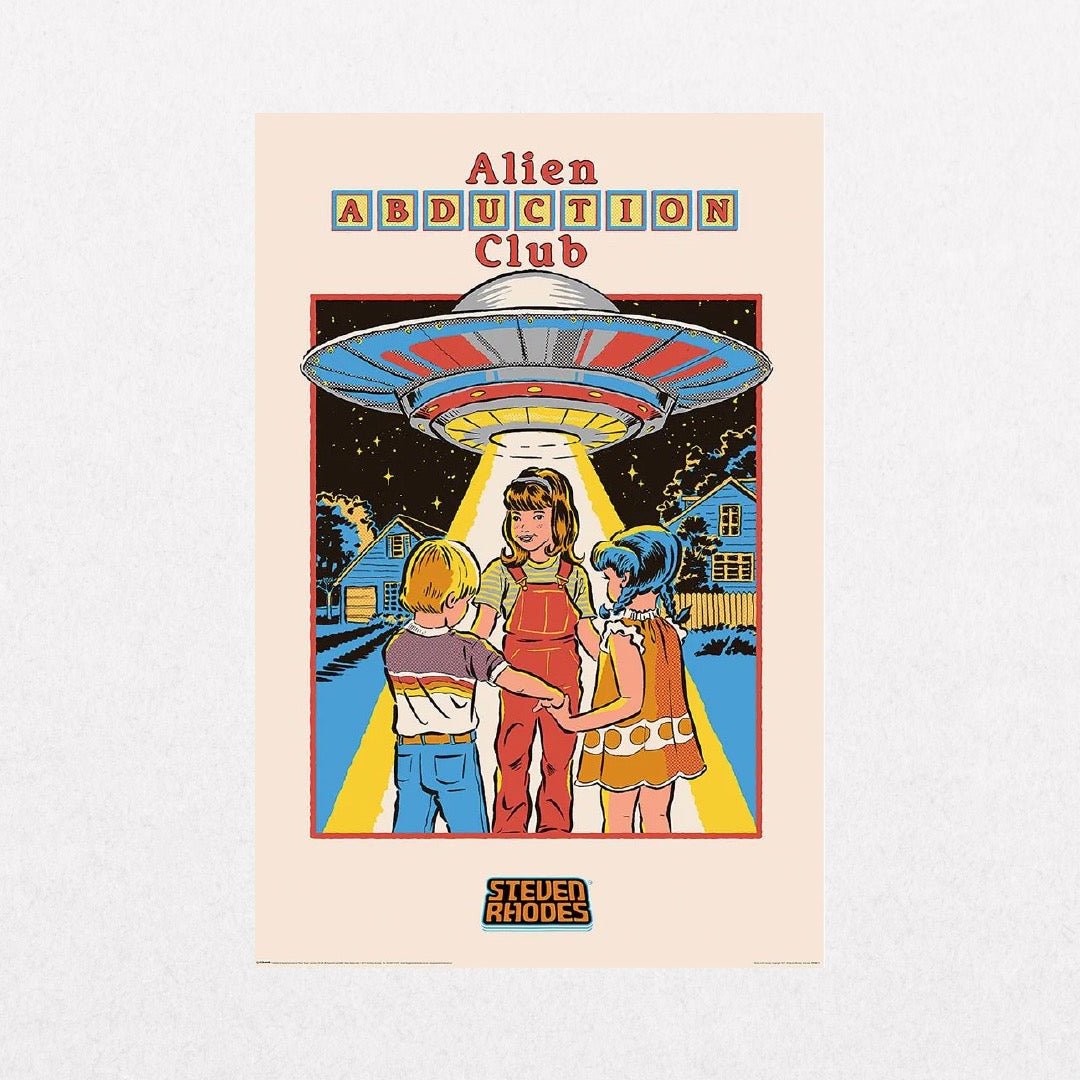 StevenRhodes - AlienAbductionClub - el cartel