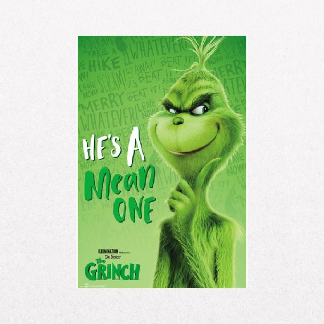 TheGrinch - A Mean One - el cartel