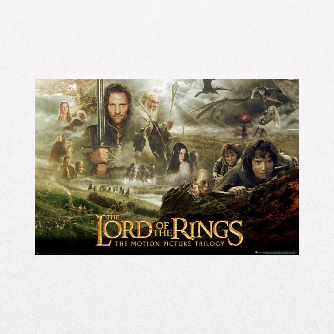TheLordoftheRings - Trilogy - el cartel
