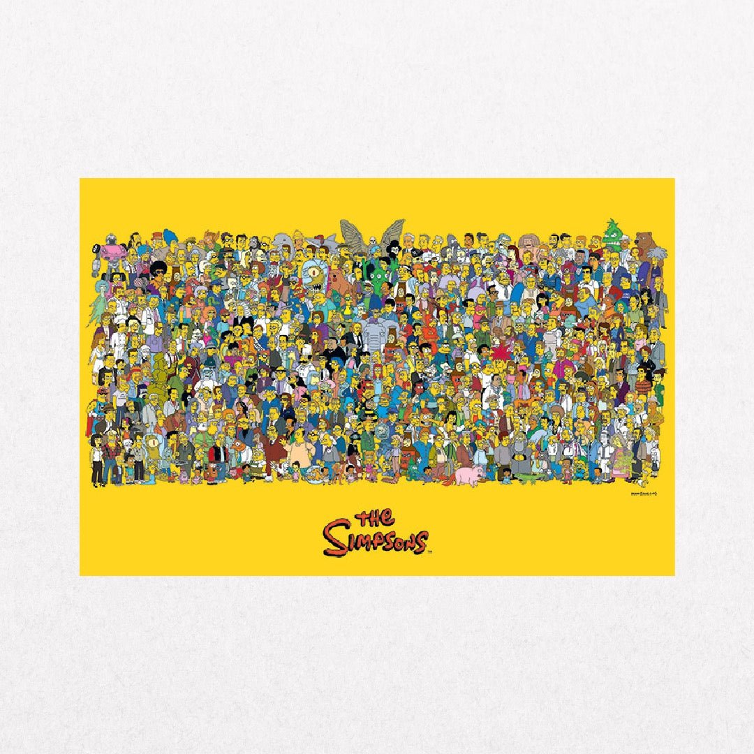 TheSimpsons - AllCharacters - el cartel