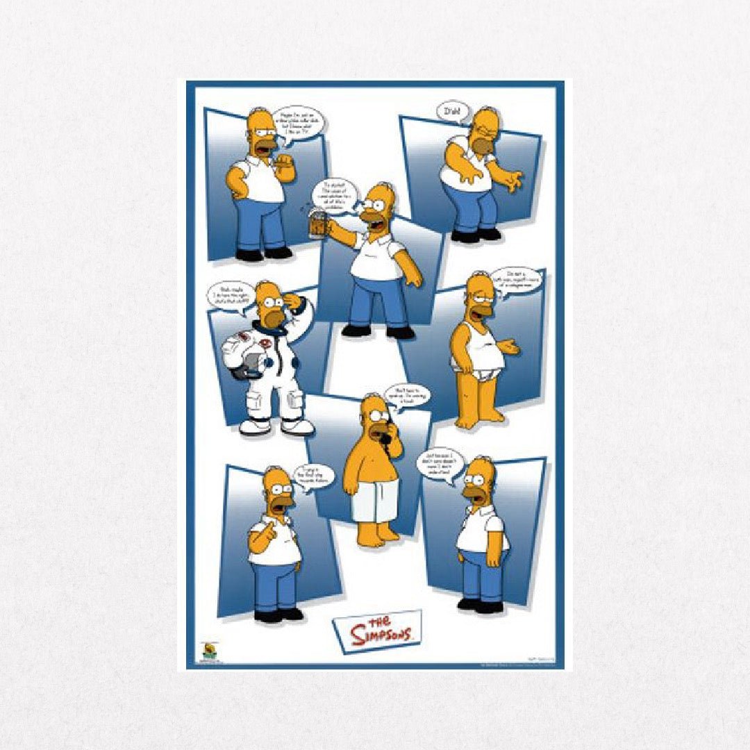 TheSimpsons - HomerQuotes - el cartel