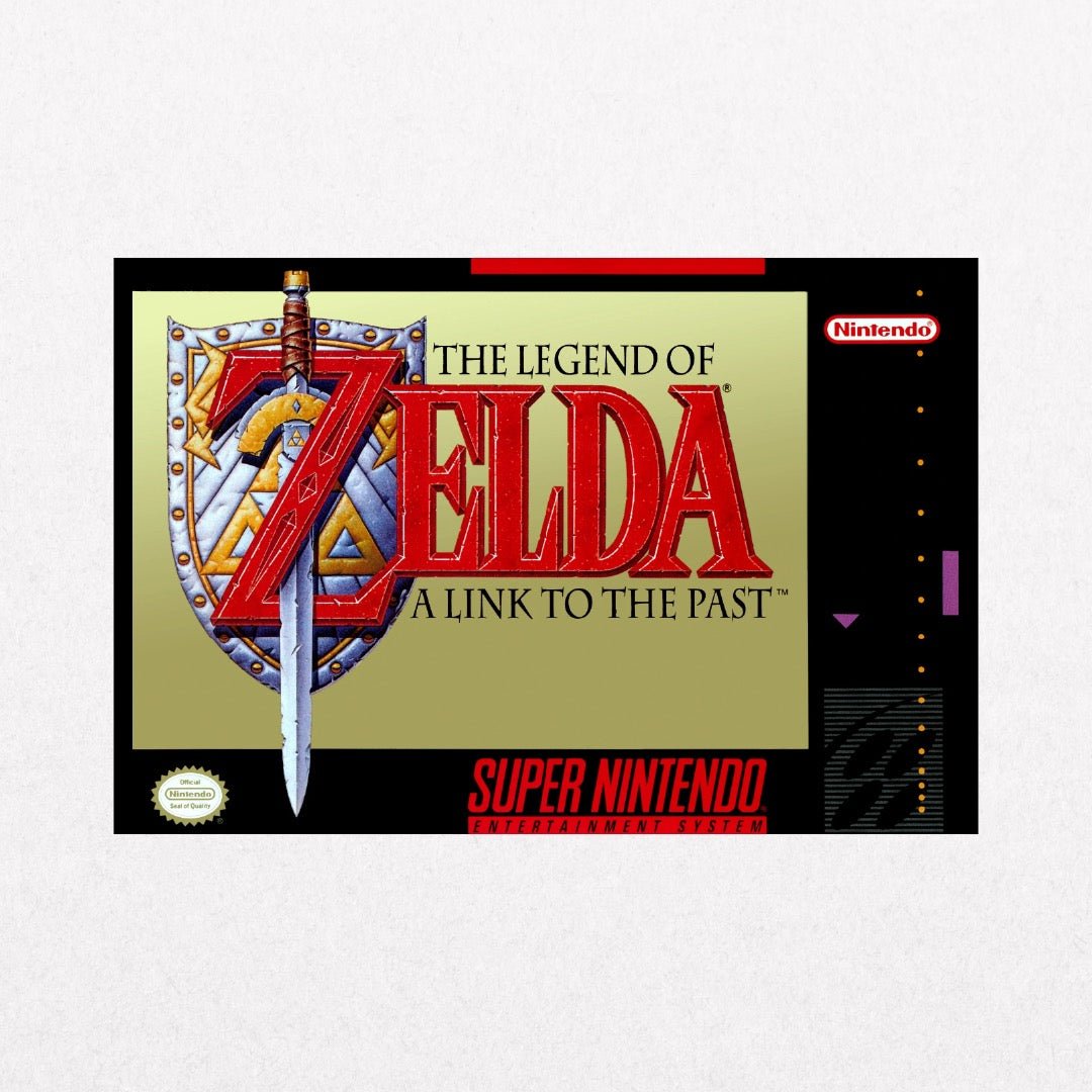 Zelda SuperNintendo - el cartel
