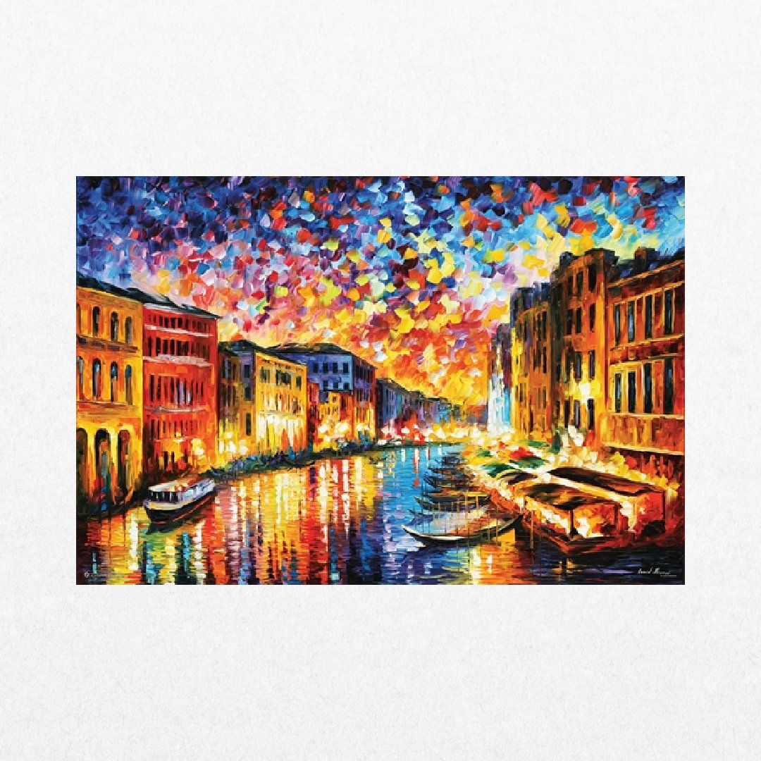 Leonid Afremov - Venice Canals - El Cartel